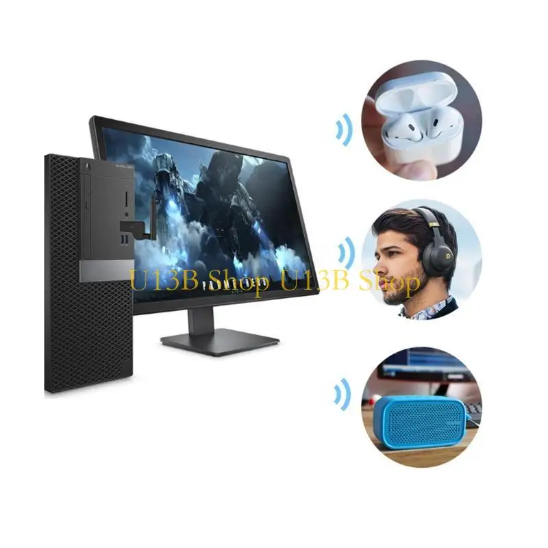 U13B Universal Nirkabel Nirkabel Bluetooth-Compatible Adapter Adapter Batalkan Batal