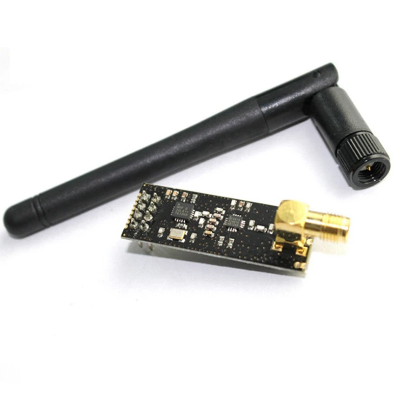 8Pcs NRF24L01+PA+LNA Wireless Module With Antenna 1100 Meters Long Distance With NRF24L01 Wireless Module Adapter 3.3V