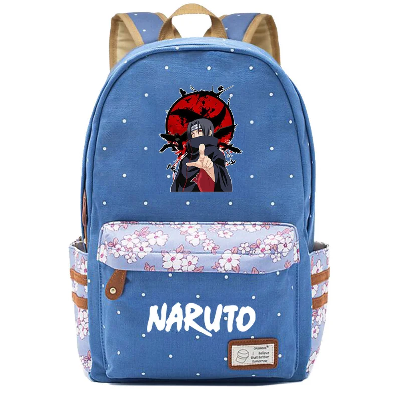 Naruto New Cartoon Student Schoolbag Large Capacity Casual Cute Lightweight Shoulder Pad Stain-Resistant Backpack