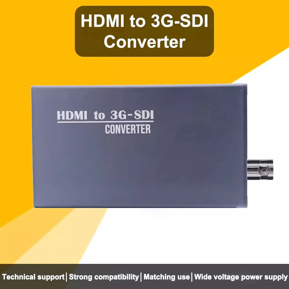 

Link Pi HDMI to SDI converter cable computer audio and video 100M transmission 1080P/60Hz broadcast-level high-definition TV