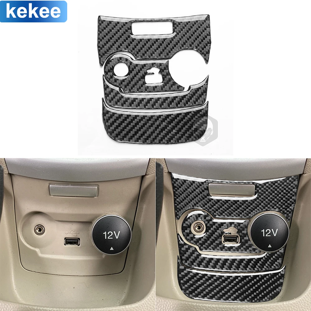 

Для Ford Fiesta 2011 2012 2013 2014-2019 реальное мягкое углеродное волокно USB AUX порт отделка автомобильные наклейки для интерьера аксессуары для украшения