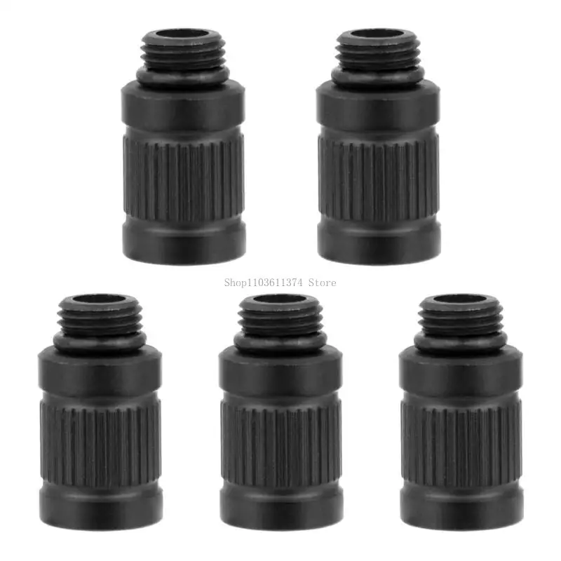 

5Pcs Bike Tire Valves Adapters Bicycles Valves Connector Thick FV/AV Convertor Inflatable Nozzle Inflator Adapters