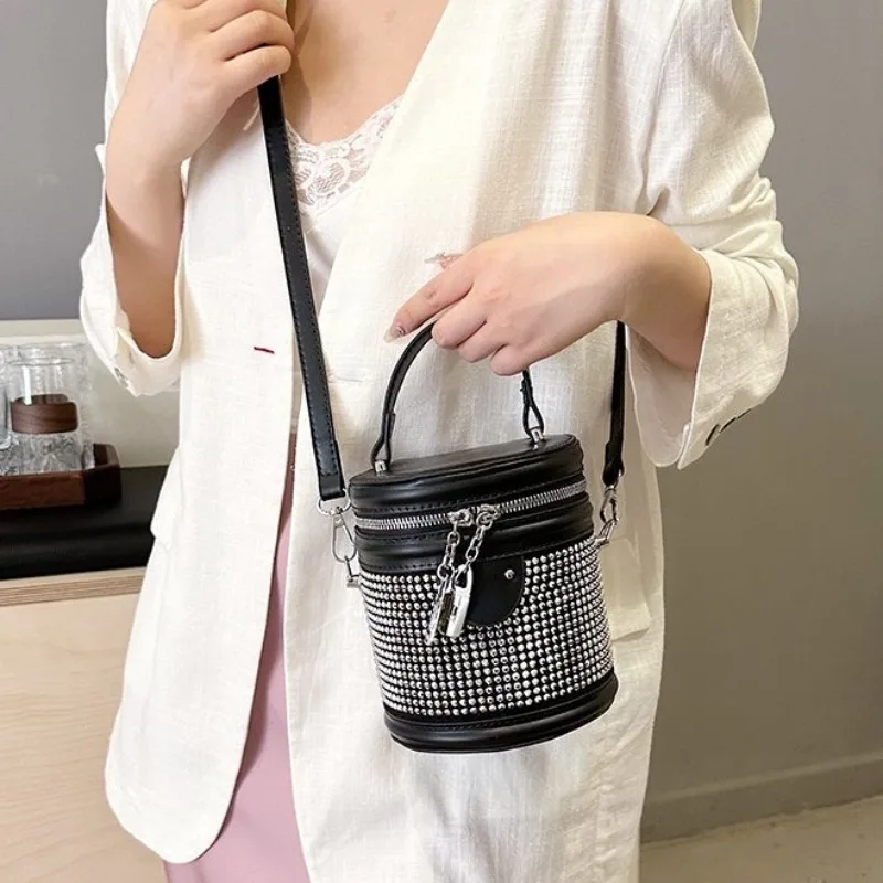 

C-Suite Approved Crossbody Bag: Commanding Light Luxury Female Handbag for Leadership Meetings, Professional Presence