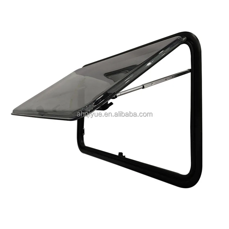 2024 High Quality 800x500mm Aluminum Frame Acrylic Glass ECE RV Caravan Awning Window