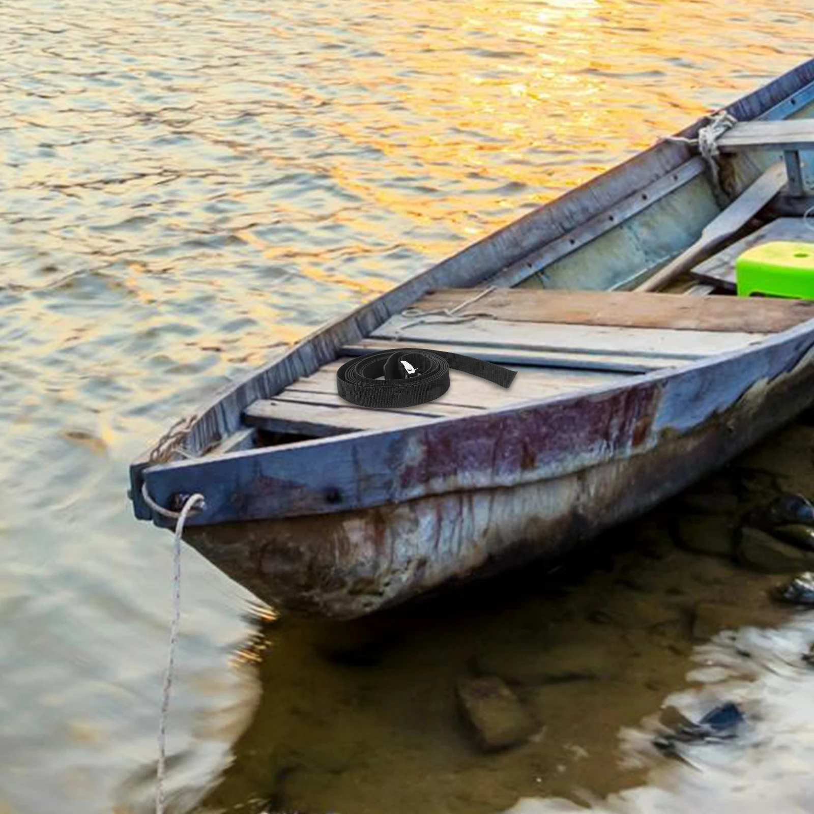 

Boat Rope Roof Rack Kayak Canoe Drag Strap Car Cargo Straps Tie down Heavy Duty Lashing Downs Equipment Tension Belt