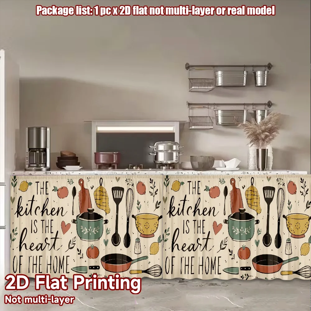2D flat 1pc French romantic style Kitchen Utensils and Decor Digital printing Storage shelves for study and living room, modern