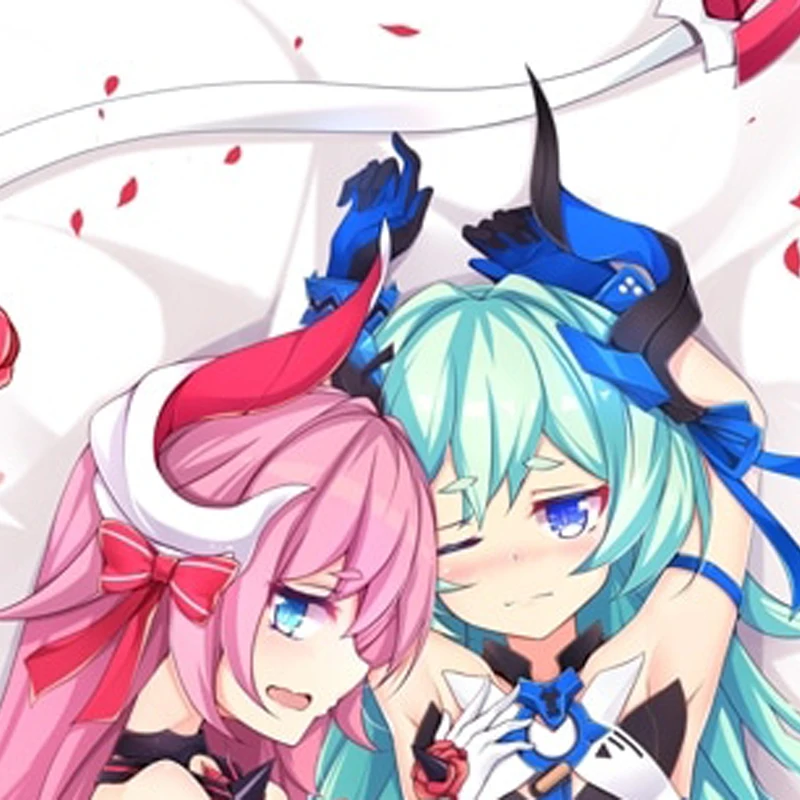 

Dakimakura Anime Pillow Case Olenyeva Sisters Double-sided Print Of Life-size Body Pillowcase Gifts