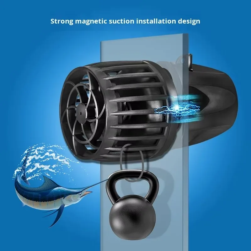 DMP-M Aquarium Wave Pump Marine Tank Intelligent Variable Frequency DC24V Eco-friendly 8-75W