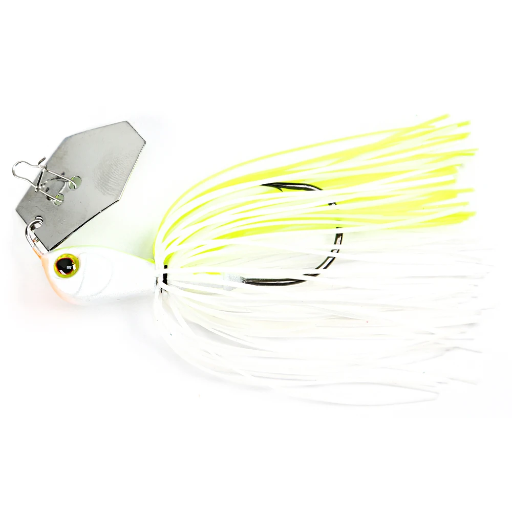 B&U 3/8oz 1/2oz Chatterbait Blade Jig Needle Stinger Hook Vibration Wire Bait Power Wobblers Bass Pike Jig Fishing Lures