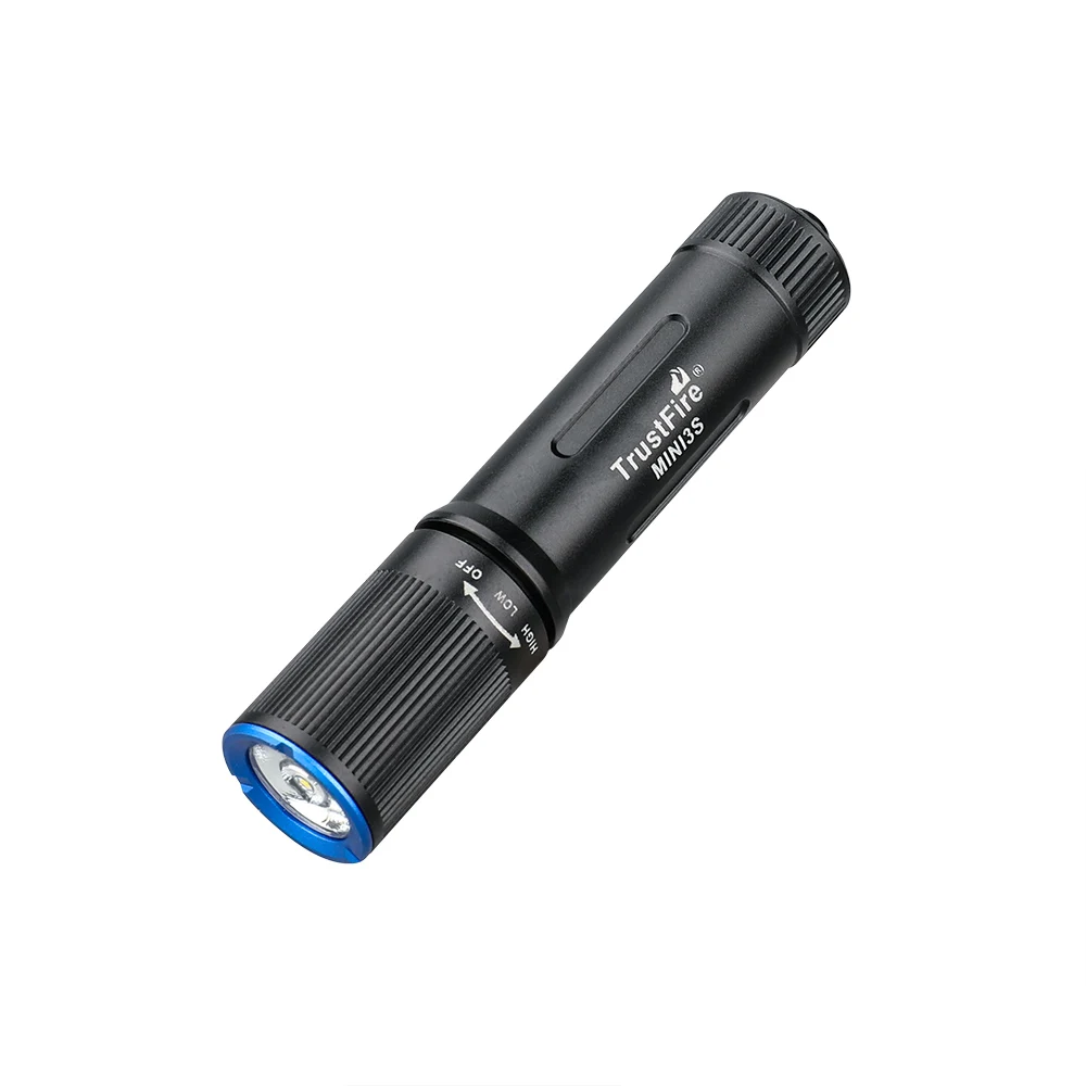 Trustfire Mini3s Rechargeable Flashlight 235Lumen EDC Keychian Pocket Torch Protable Work Light IPX8 Waterproof Mini Lamp