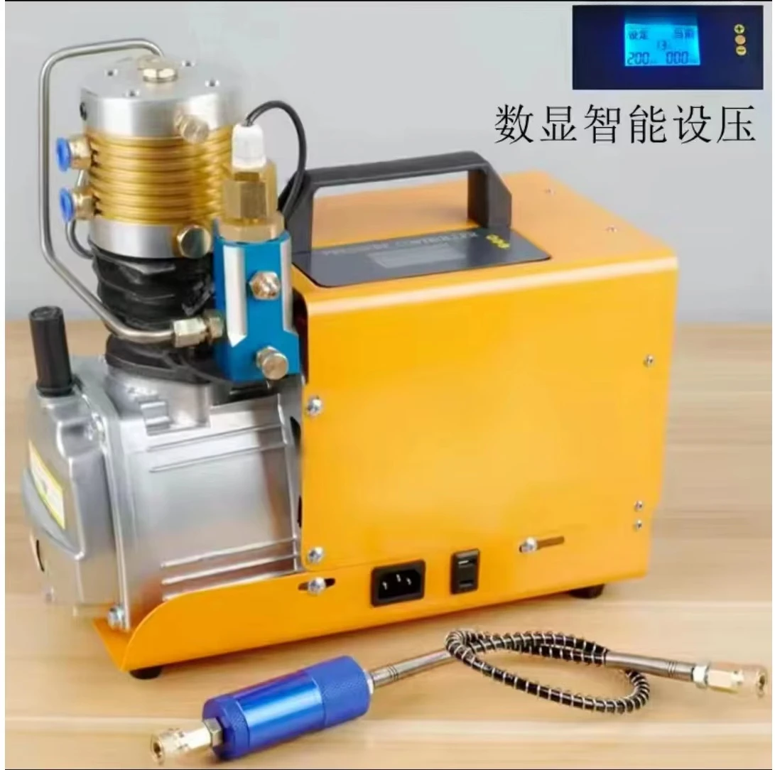 Por 30MPa 300bar High-Pressure Screw Air Compressor Oil-Free Air Cooling for General Industry