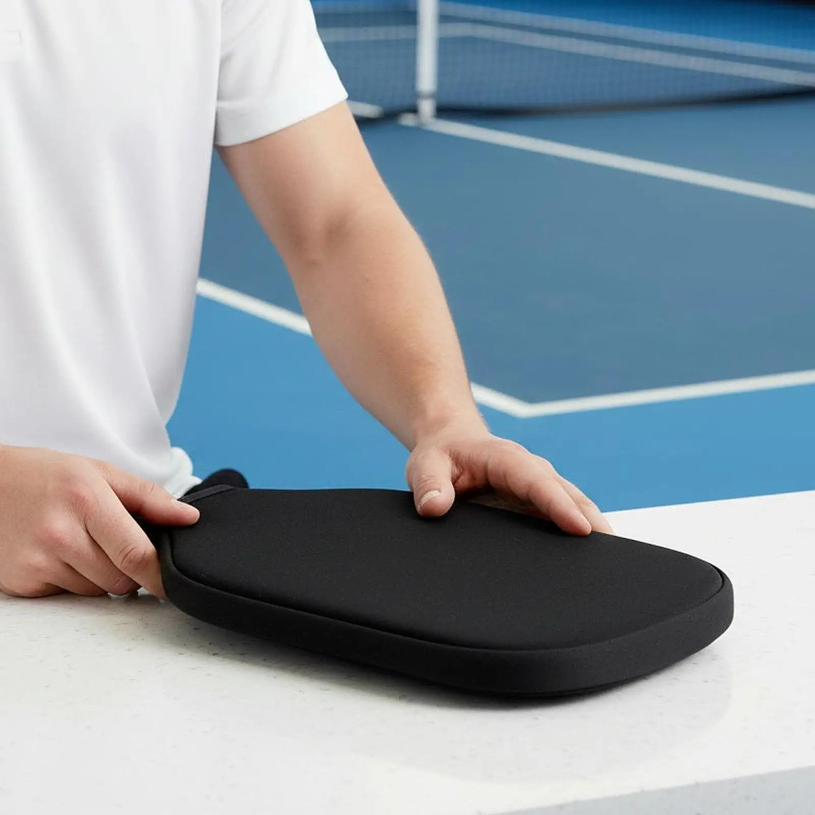 Pickleball Paddle Cover Pickleball Accessories Universal Zipper Closure Paddle Case Pickleball Head Cover Racket Protector