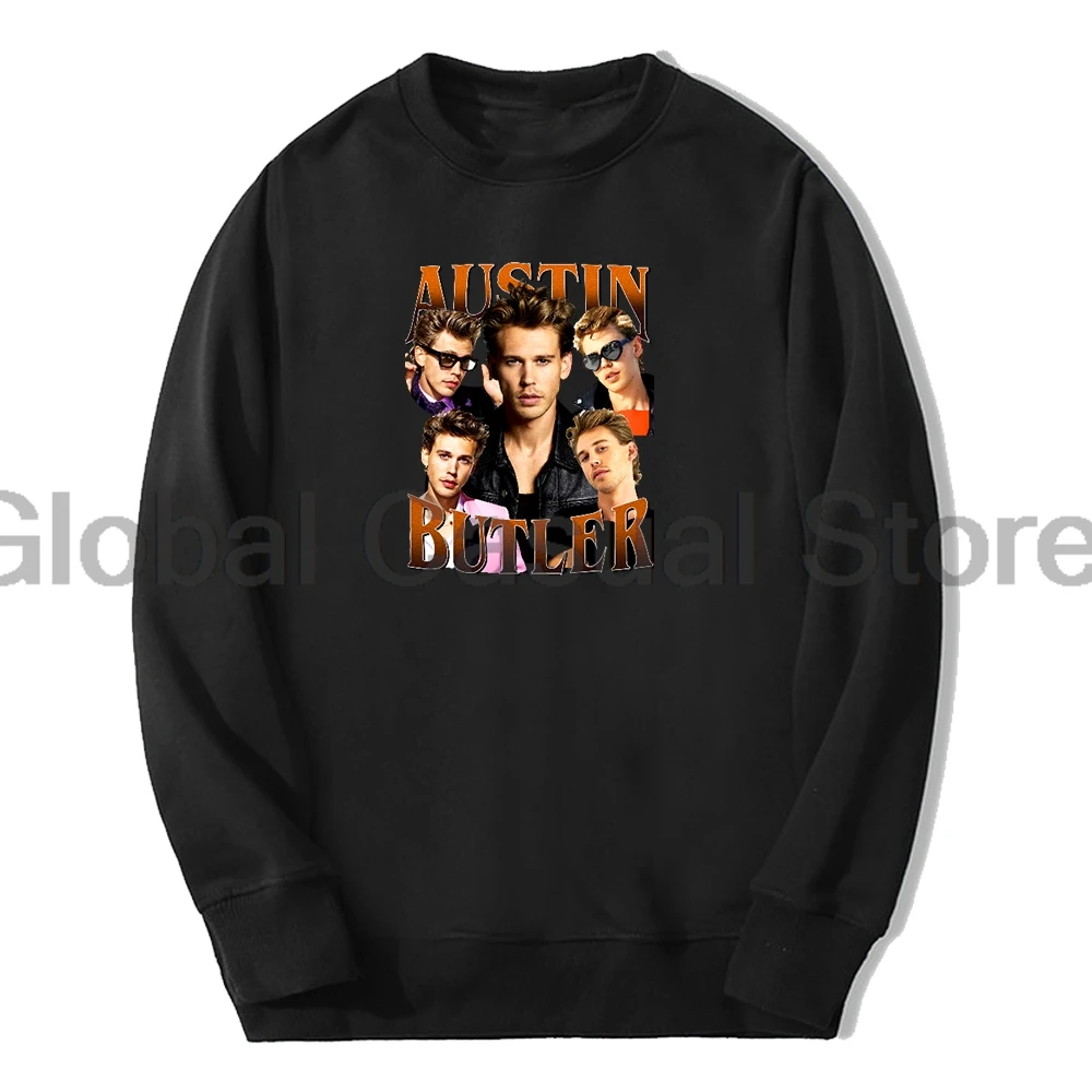 

Austin Butler Vintage Graphic Merch Crewneck Long Sleeve Streetwear Women Men Sweatshirt Fashion Clothes
