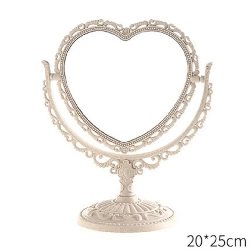 Gorąca sprzedaż przenośnego, biurkowego, wysokiej rozdzielczości lusterka kosmetycznego do akademika, powiększającego makijażu, podwójnego, księżniczki, do makijażu.