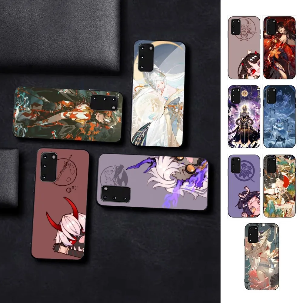 Onmyoji Phone Case For Samsung S 9 10 20 21 22 23 30 23plus lite Ultra FE S10lite Fundas