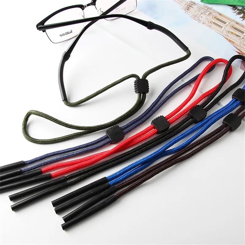 1 Pcs Adjustable Sunglasses Neck Cord Strap Eyeglass Glasses String Lanyard Holder Glasses Strap Rope Eyewear Accessories