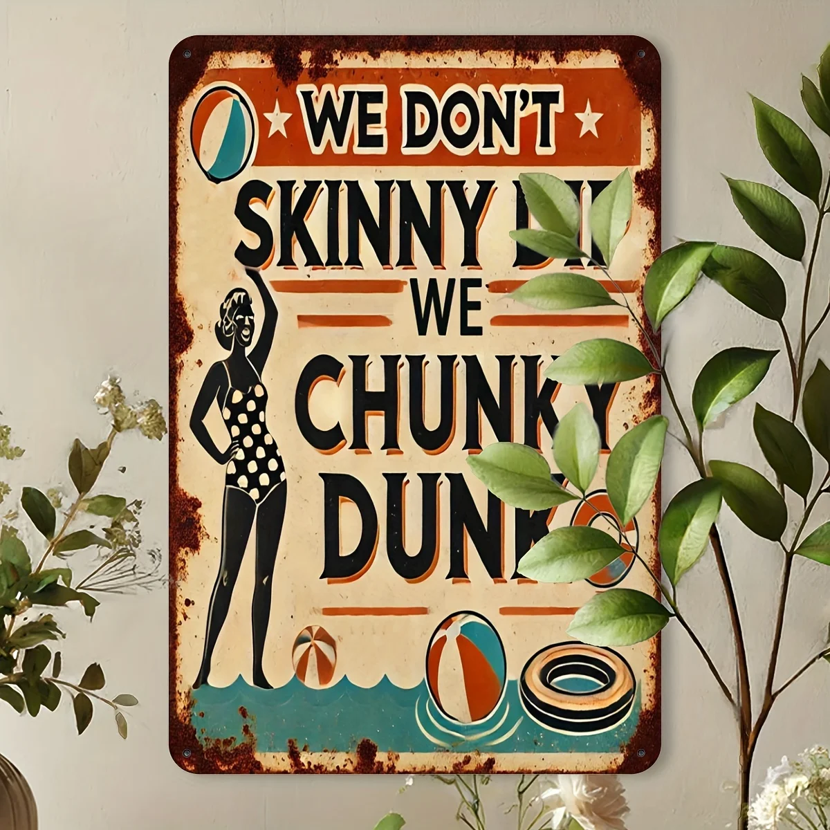 [Vintage Aluminum Sign] Retro Durable Waterproof Vintage 