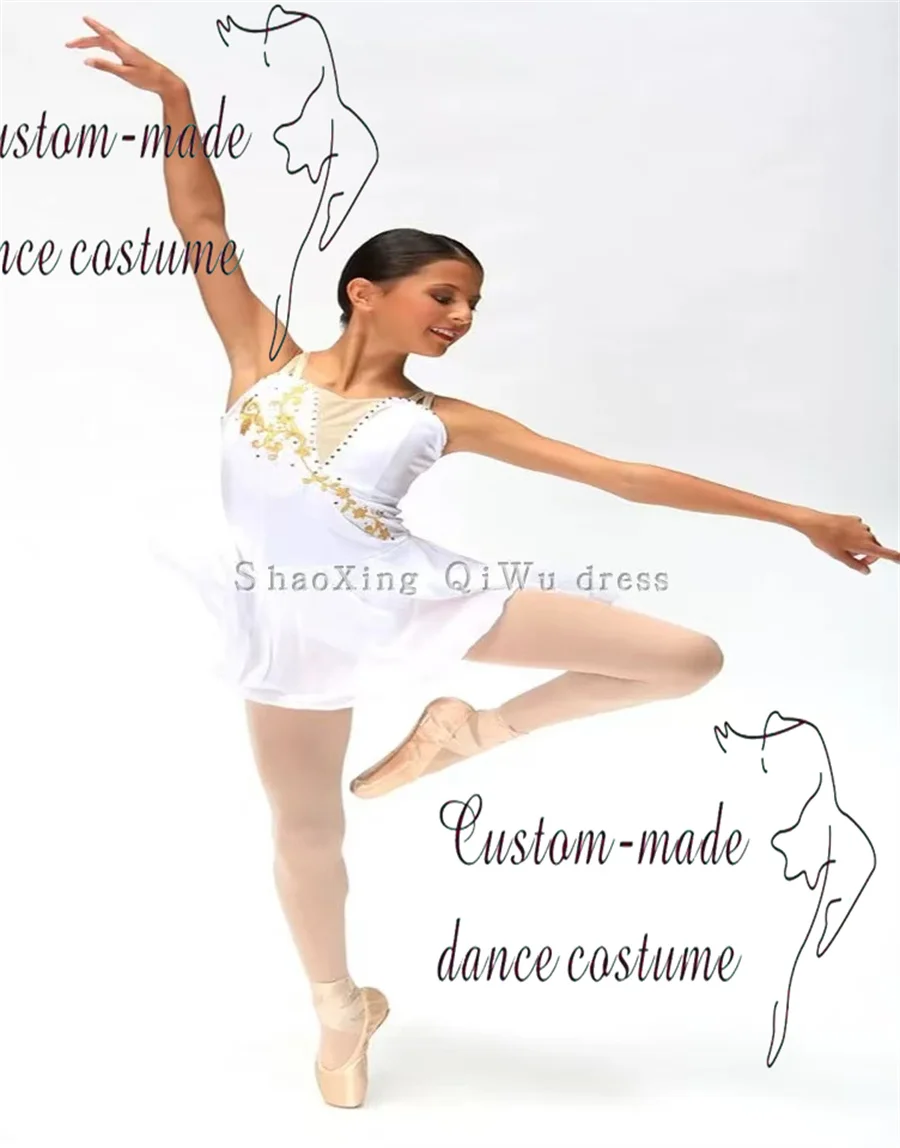 2023 Versione semplificata Hall rosso brillante, variazioni Jihad, Cupido, Diana e Acton, concorso di balletto, gonna da spettacolo