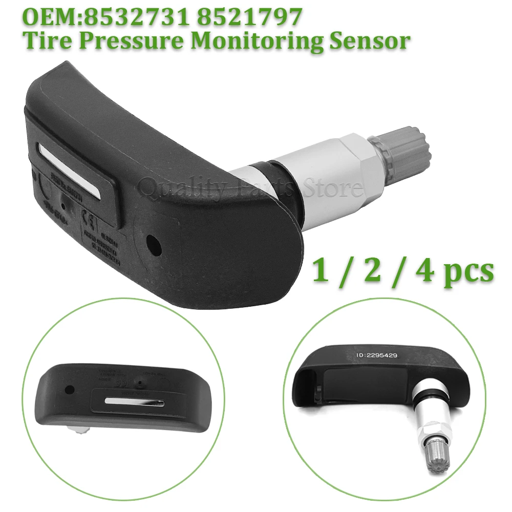 Car Tire Pressure Monitoring Sensor 1/2/4pcs TPMS 8532731 36318532731 For BMW Motorcycle R 1200 S ST RT GS GSA R K 1200 S