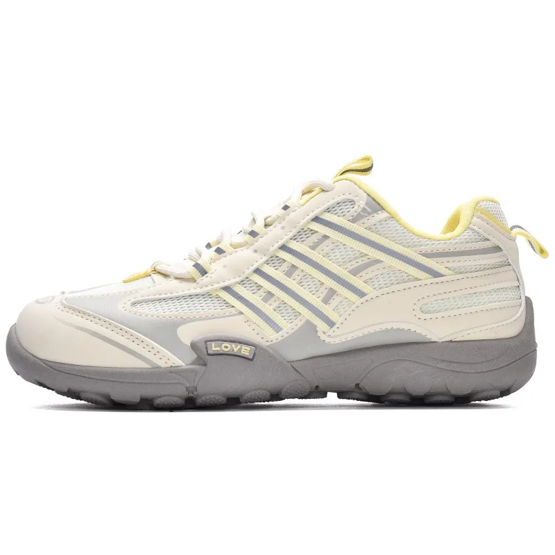2026 Summer New Breathable Mesh Trainer Shoes Women Thick Sole White Casual Sneakers, Versatile Trendy Platform Shoes Daily - view 5