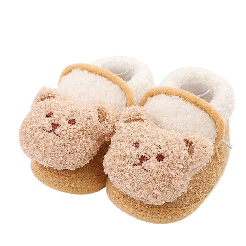 Осенние детские хлопковые и полиэстеровые флисовые сапоги на шнуровке, зимние сапоги унисекс для малышей, младенцев и детей