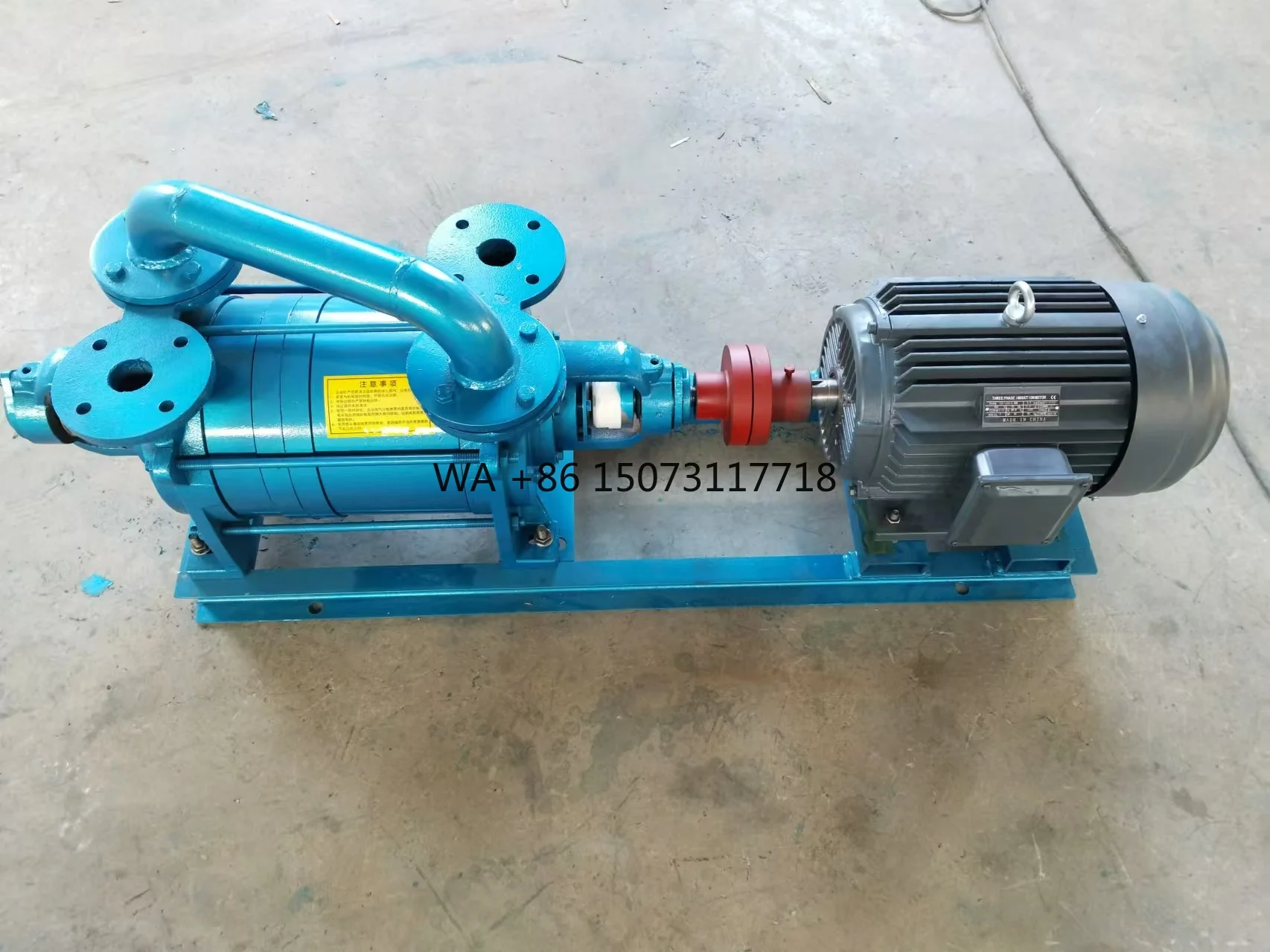 

Customizable 10hp Electric Water Ring Vacuum Pump High-Low Pressure Vane Structure Stainless Steel Centrifugal Automotive