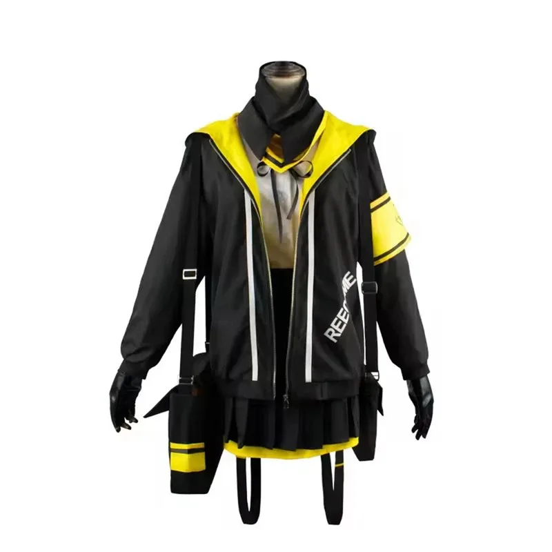 

UMP45 Tactical Cosplay Costume Lolita Women Girls Battle Uniform Carnival Clothes Dress Full Set