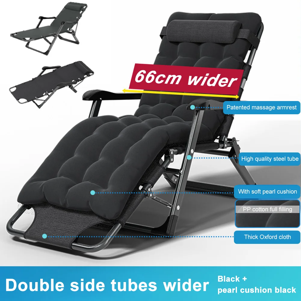 كرسي استراحة الغداء سرير قابل للطي مكتب مكان العمل قيلولة الجلوس والنوم ثنائي الغرض شرفة منزلية كرسي مسند الظهر غير رسمي