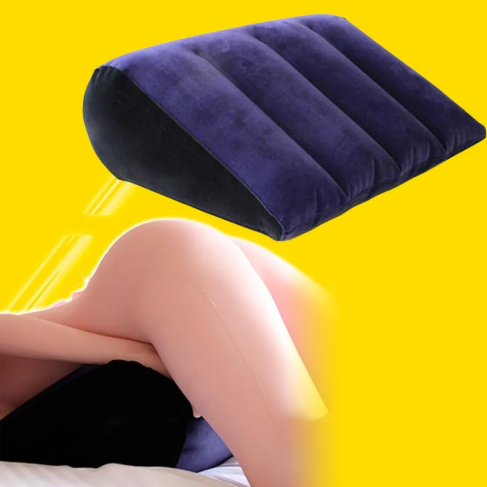 Inflatable Wedge Pillow Body Position Couple Sex Cushion Portable Sleeping Travel Yoga Cushion Lightweight Adult Support Pillow