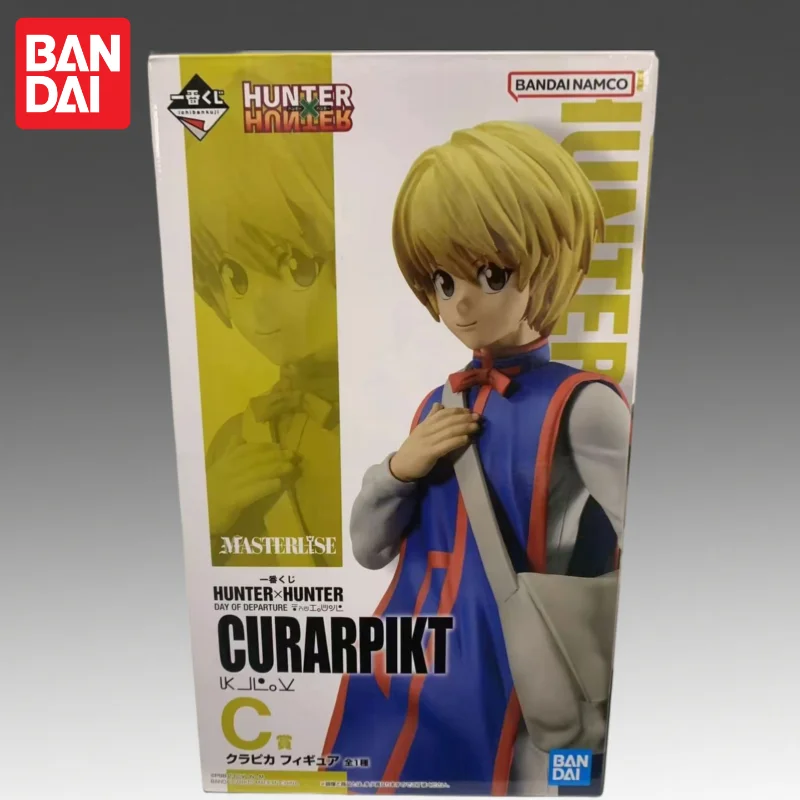 

В наличии Bandai, оригинальная экшн-фигурка Banpresto Hunterxhunter Kurapika, модель куклы, новая в штучной упаковке, персонажи аниме, гараж
