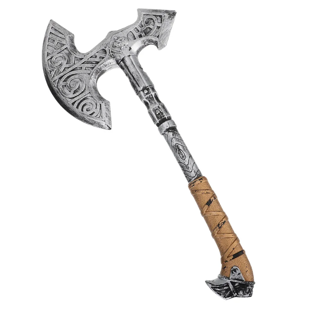 

Halloween Ax Simulated Fake Axe Prop Accessories Lifelike Cosplay Props Prank Decorative