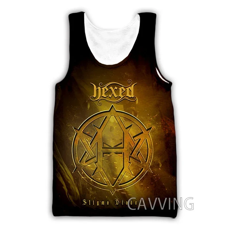 CAVVING 3D Printed HEXED Rock Tank Tops Harajuku Vest  Summer Undershirt Shirts Streetwear for Men/women