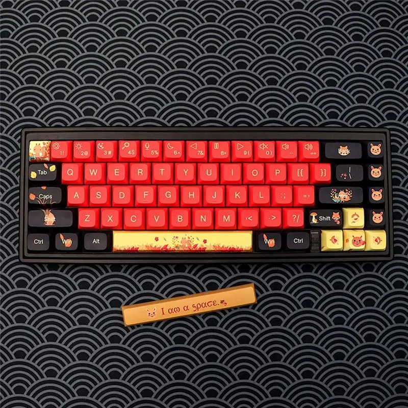 

Clinch 139-клавишные колпачки для клавиш из ПБТ, шариковая кепка XDA, раздельная кепка из ПБТ, пятисторонние сублимационные колпачки для большинства механических клавиатур