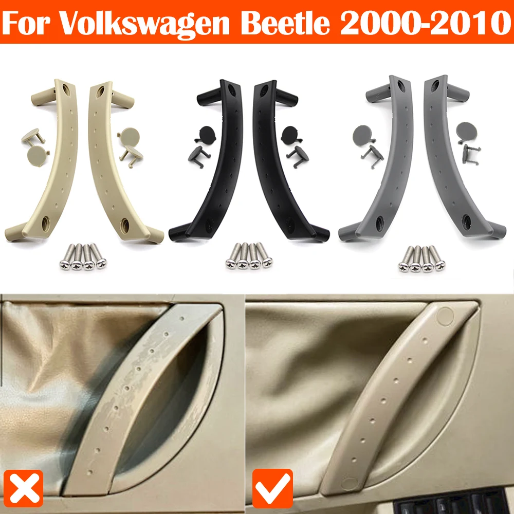 pop-interior-left-right-door-panel-pull-handle-cover-repair-kit-replacement-for-volkswagen-vw-beetle-1998-2010 1c0867171a-1c0867