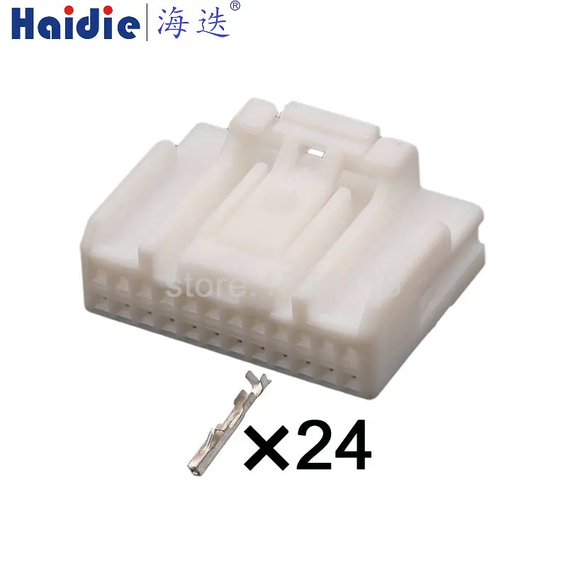 1-50 sets 24P MG654102 Car Small Current Wire Cable Connector Automobile Plastic Housing Unsealed Socket