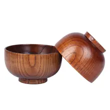 Wooden Japanese Style Food Bowl #4