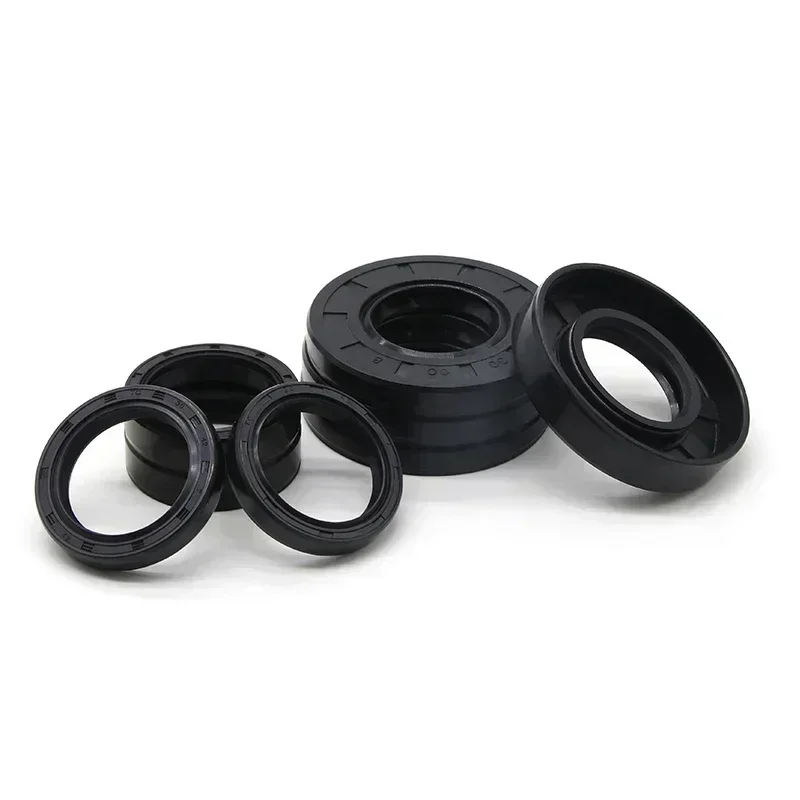 ID30mm NBR النفط الختم TC-30 * 38/40/42/45/46/47/50/52/55/58/60/62/65/70/72/75*5/6/7/8/10/12 مللي متر النتريل المطاط رمح مزدوجة الشفاه طوقا
