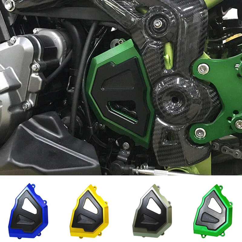 Motorbike For Kawasaki Z900 2017 2018 2019 2020 Front Sprocket Chain Guard Cover Left Side Engine