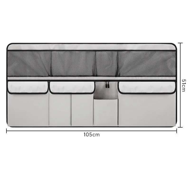 Car Trunk Storage Bag SUV Car Seat Back Hanging Bag Multi Functional Storage Mesh Bag Car Interior Storage Items