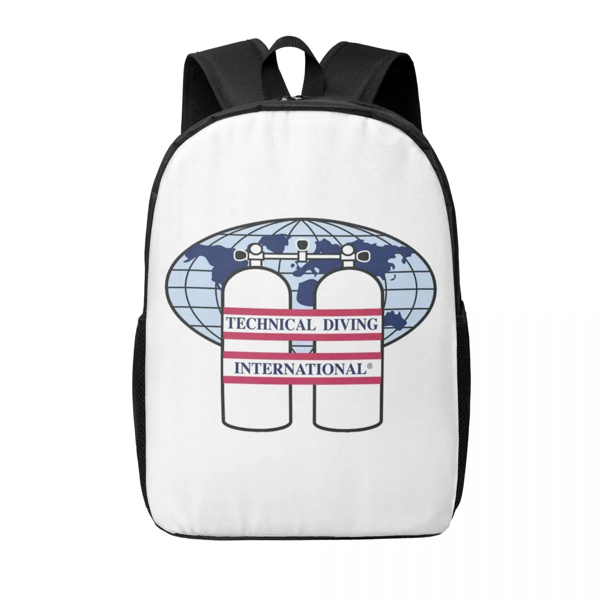 

Technical Diving International TDI Woman Backpacks Boys Girls Bookbag Children School Bags Portability Rucksack Shoulder Bag