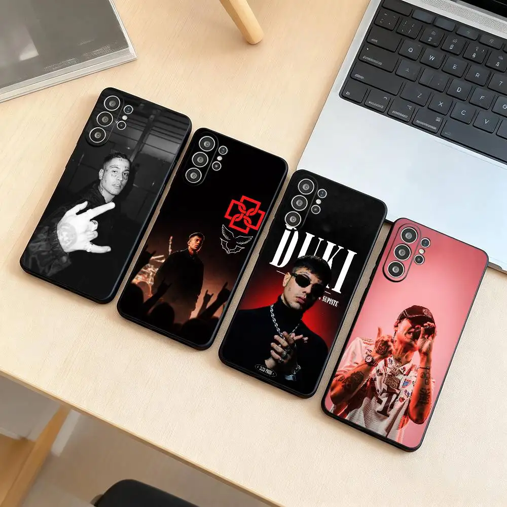 Чехол для телефона D-DUKI Modo Diablo для Samsung S25, S24, S21, S22, S23, S30, Ultra, S20, Plus, Fe, мягкий силиконовый черный чехол, подарок.
