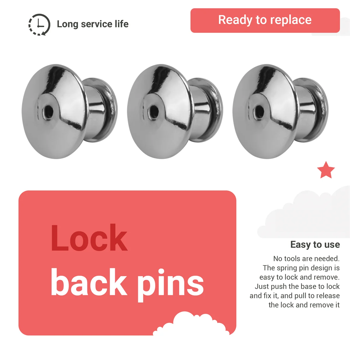 【Compre isso-Now!】Taporte de cartão de cabeça redonda de metal