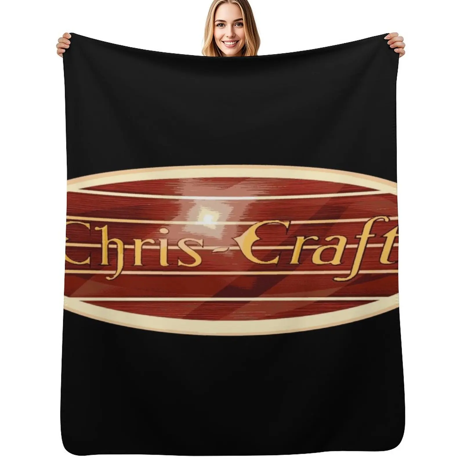 Chris Craft vintage boats USA Throw Blanket Flannels Thermal Plaid on the sofa decorative Single Soft Beds Blankets