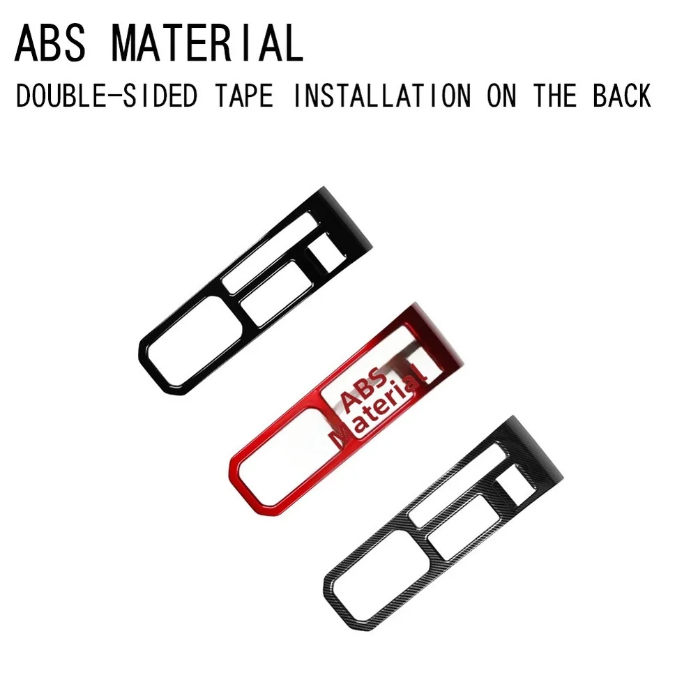 

Handbrake Panel Carbon Fiber 15*5*1CM For 25 For Suzuki For Jimny For Sierra Handbrake Panel Interior Modification Accessories
