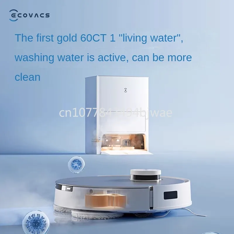 2024New Ecovacs DEEBOT T20S Pro  Household Self-Clean Floor Sweeping Mop Vacuum Cleaner Robot 8000pa with Empty Wash Fill Dock