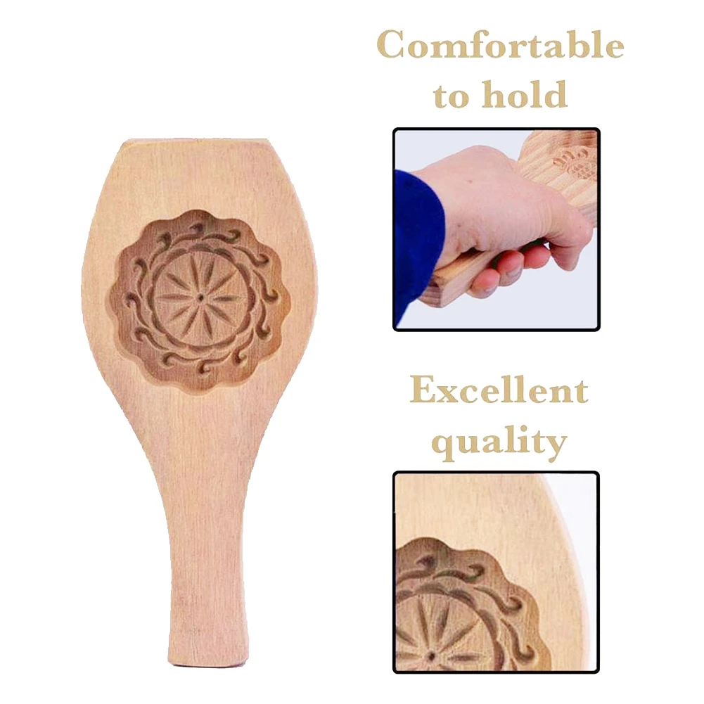 Wooden Moon Cake Mold Pastry Mold Baking Tool for Making Mung Bean Cake Mold Chocolate Mold Cake Decors HOT