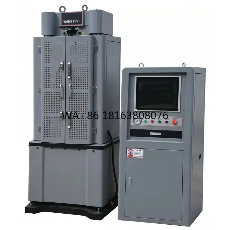 WAW-100B Computer Control Electro Hydraulic Servo Universal Testing Machine 100KN Universal Tensile Testing Machine