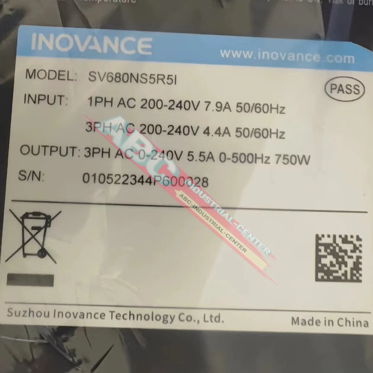 Brand new SV680NT5R4I SV680PS012I Servo driver