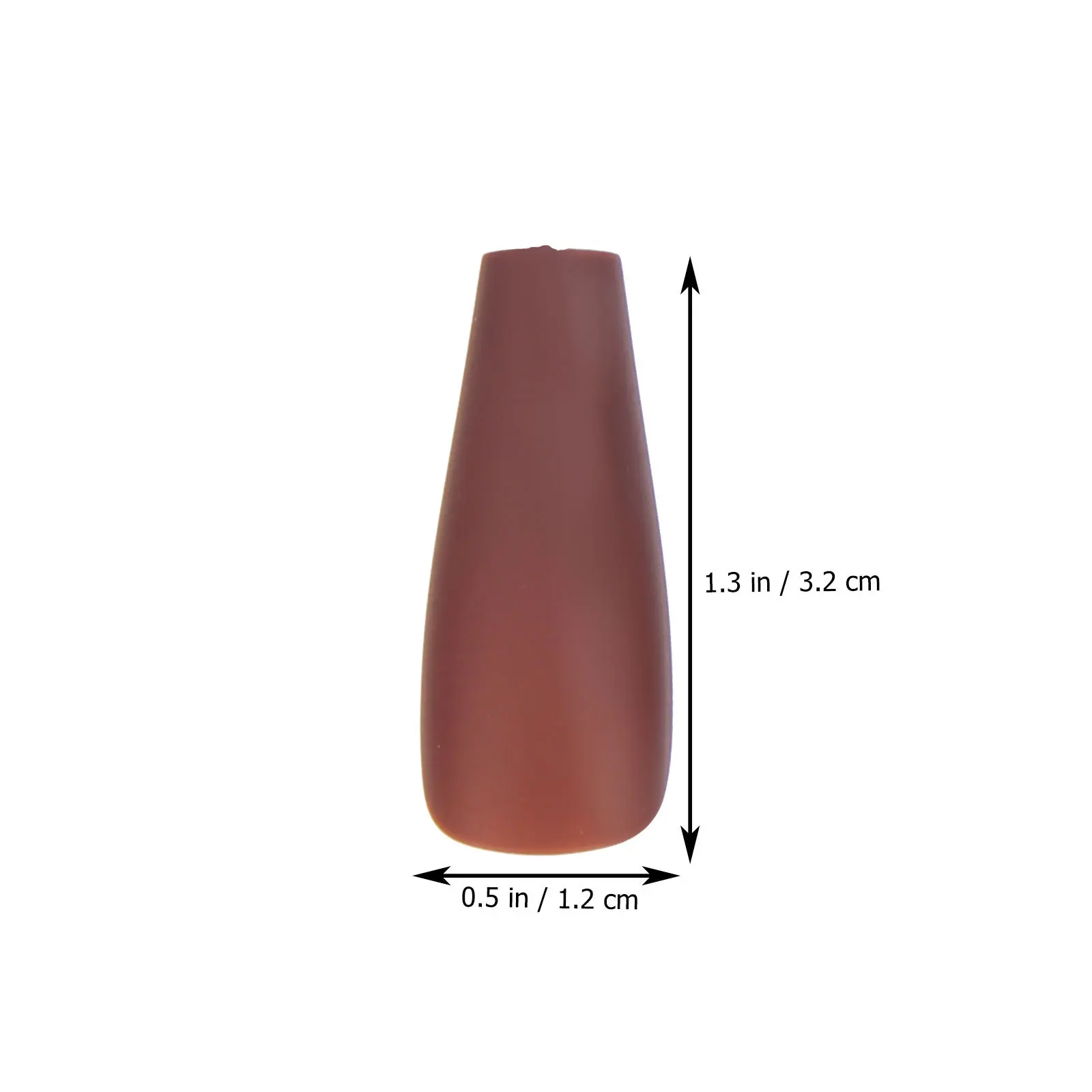 1 doos matte ballet nepnagels Mooi ontwerp Draagbare valse nagelkit voor chique manicure Nail Art-decoratieset