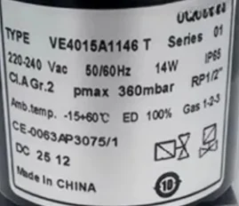 

VE4015A1146T Gas Solenoid Valve DN15 Burner Combustion Machine Solenoid Valve